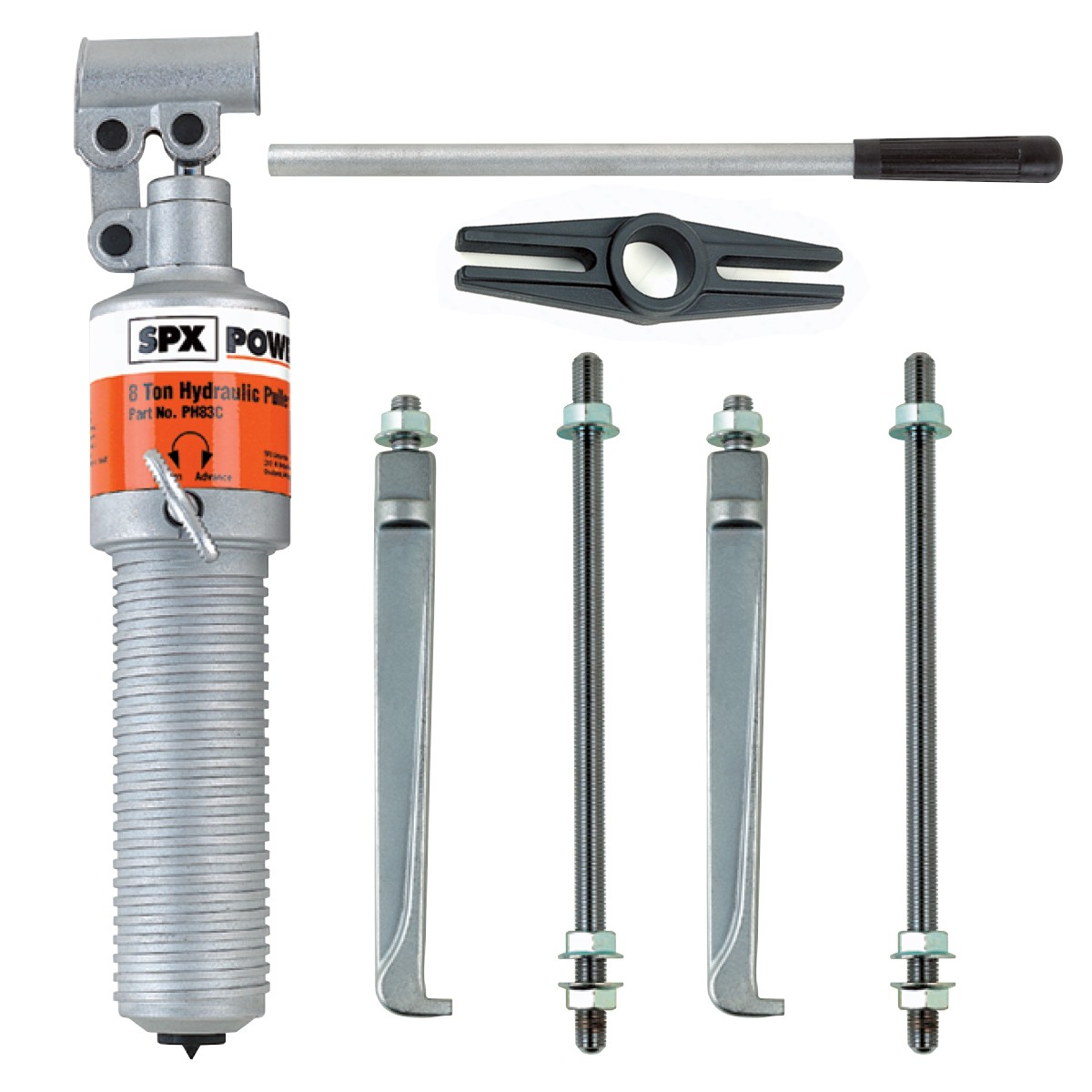 Power Team PH63C Hydr Gear Puller 6 Ton 7-7/8spread